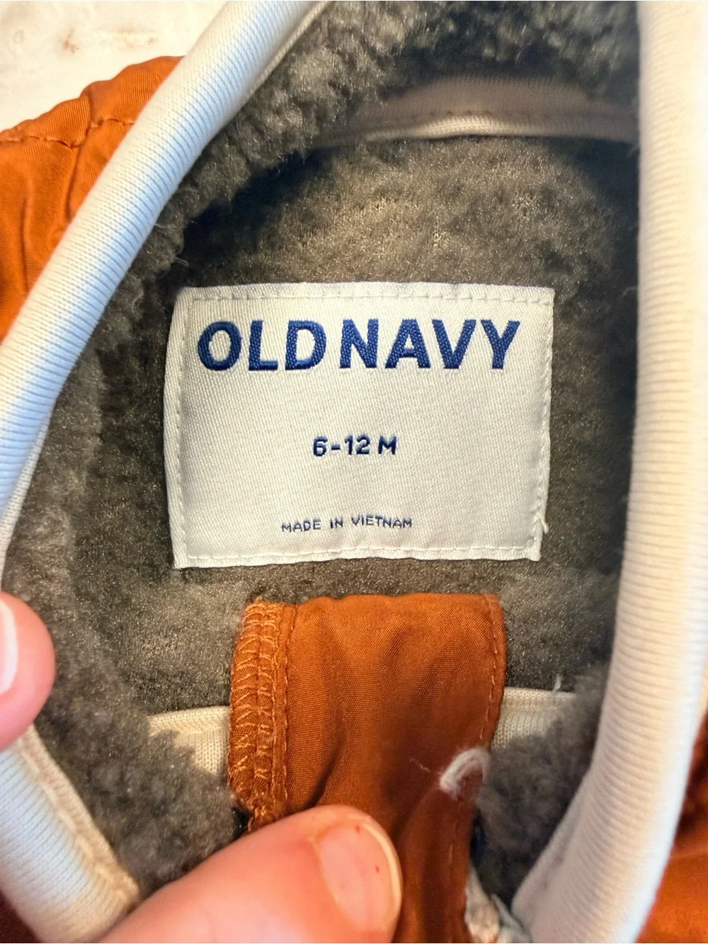 OLD NAVY | Unisex Cozy Sherpa Hybrid Zip Jacket for Baby 6-12 M
